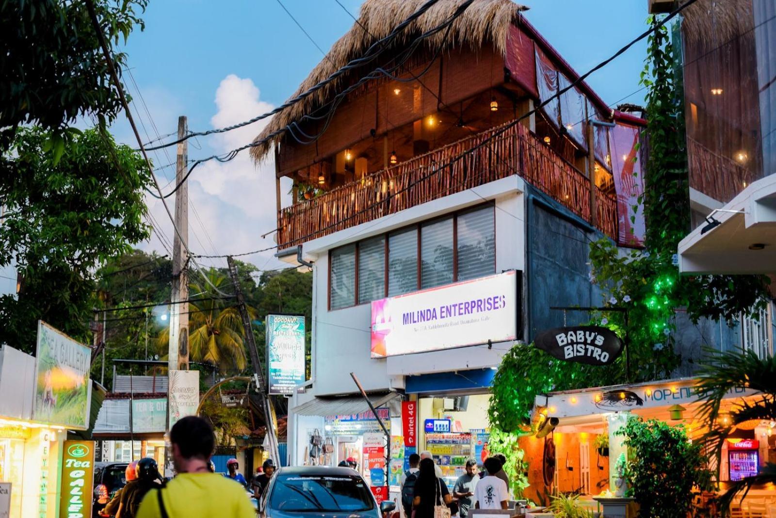 Coconut Style Restaurant & Milinda Guest Hotell Unawatuna Eksteriør bilde